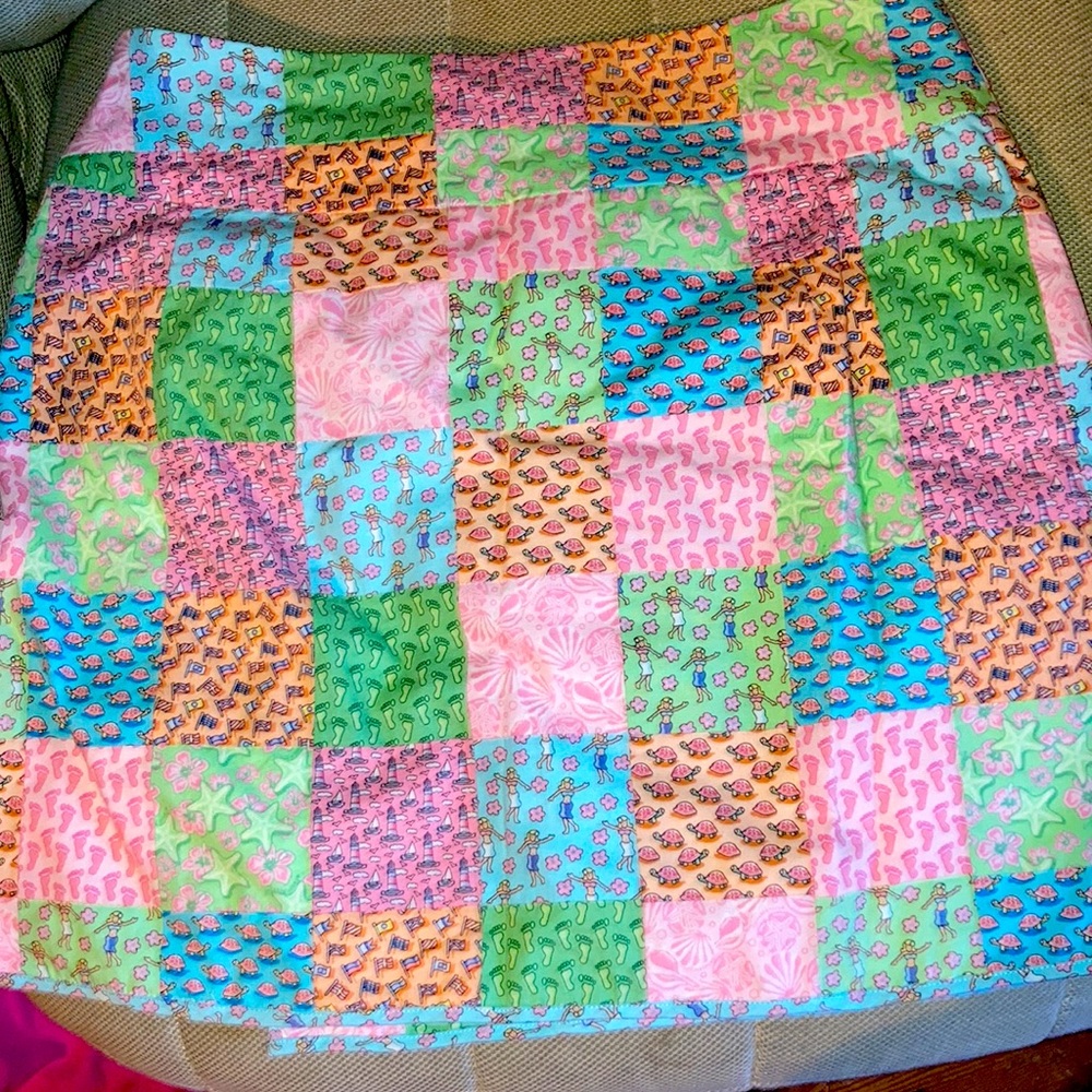 Classic Patchwork Mini Skirt - image 4